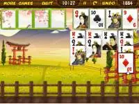 Play Samurai FreeCell online for free