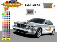 Play Jaguar Car Coloring online for free