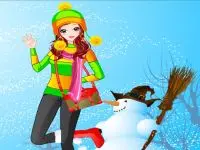 Play Winter Dress-Up online for free