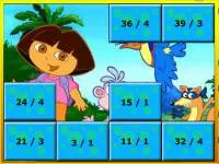 Play Dora Division Puzzle online for free