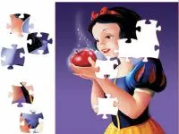 Play Snow White Puzzle 1 online for free