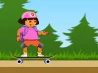 Play Dora on a Skateboard online for free