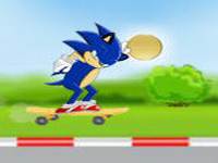 Play Sonic on a Skateboar online for free