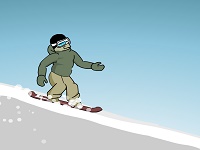 Play Downhill Snowboard online for free