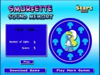 Play Smurfette Memory online for free
