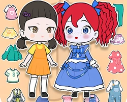 Play Cute Doll Dress Up online for free