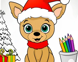 Play Christmas Coloring online for free