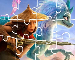 Play Raya Dragon Jigsaw online for free