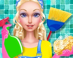 Play Doll House Clean online for free