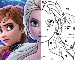 Play Frozen Coloring online for free