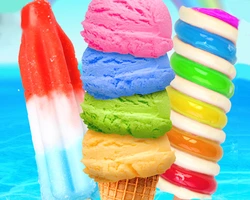 Play Rainbow Ice Cream online for free