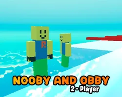 Play Nooby Obby 2P online for free