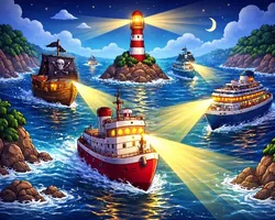 Play Light House Ship online for free