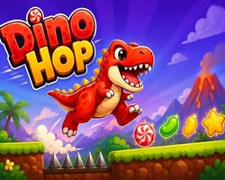 Play DinoHop online for free