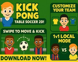 Play Kick Pong Soccer online for free