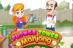 Play Flower Mahjong Tower online for free