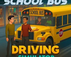 Play School Bus Driving online for free