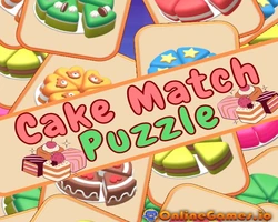 Play Cake Match Puzzle online for free