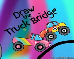 Play Draw Truck Bridge online for free